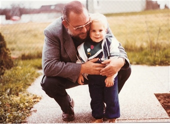 cousin Klaus with his son Carston