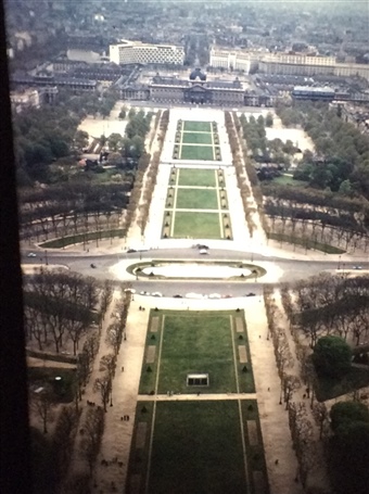 enduring view from the Eiffel tower